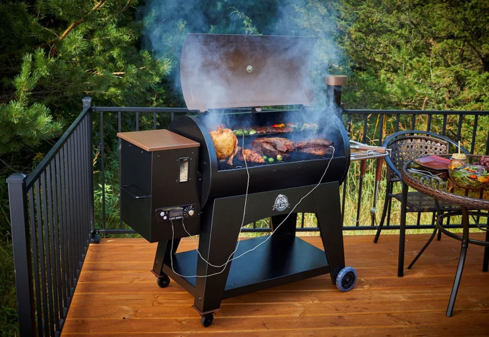 pellet smoker and grill combo