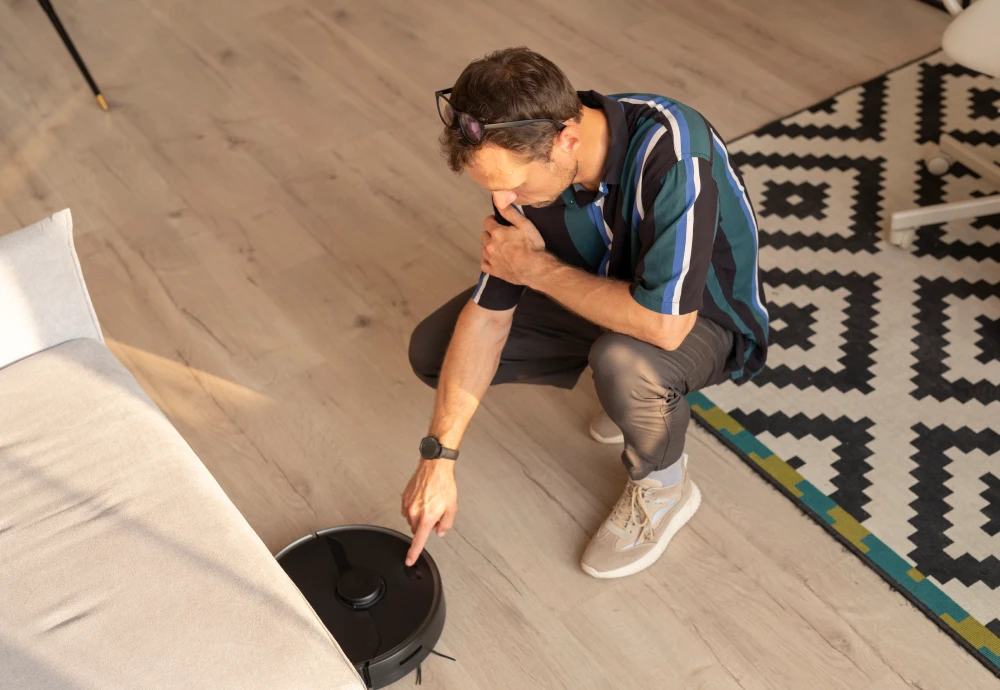 robot vacuum cleaner with smart mapping system