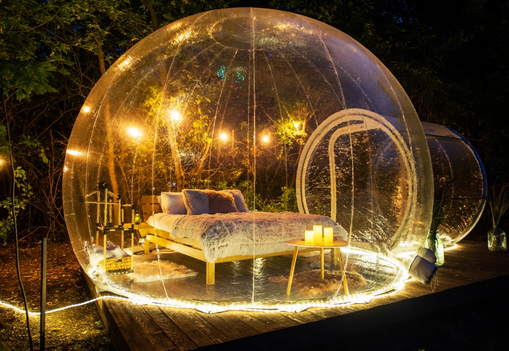 inflatable bubble tents